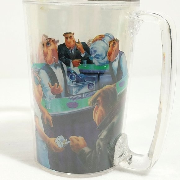 Vintage Thermoserv Clear Plastic Camel Drinking Mug 1991 CAMEL JOE #1311 - Picture 5 of 10